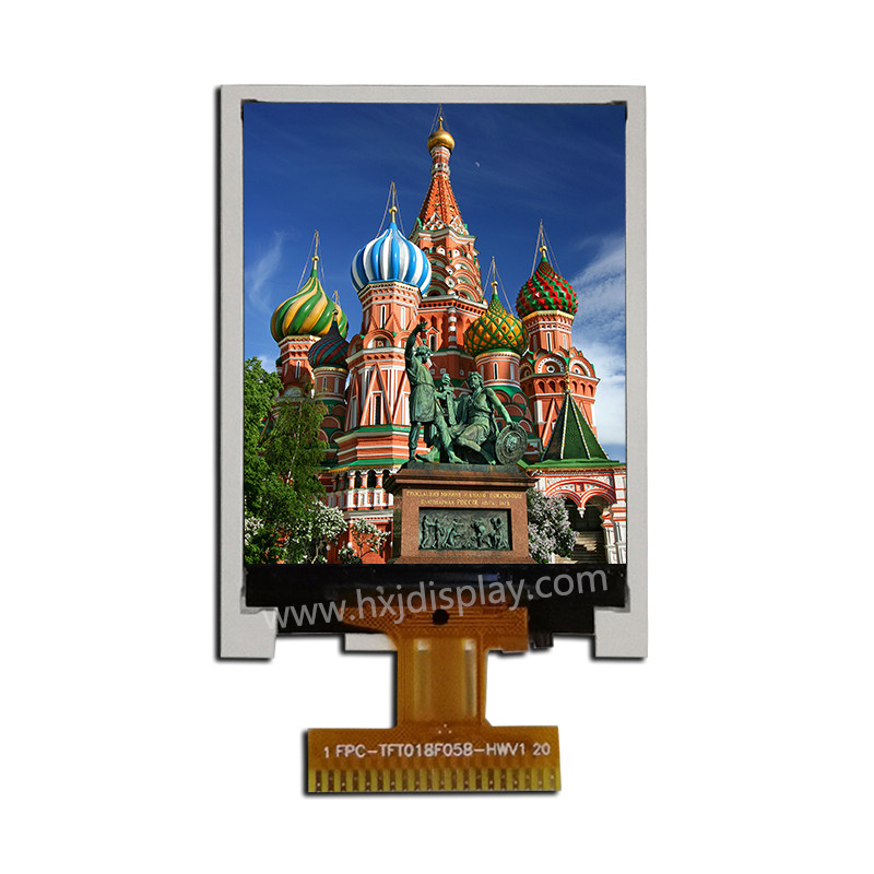 1.77 inch 128X160 QQVGA TFT LCD GC9106 20 pin MCU8BIT