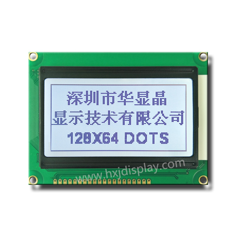 128×64 resolution STN/FSTN gray graphic lcd module