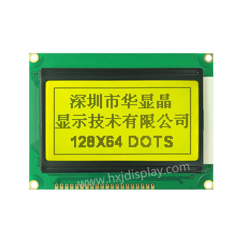 128×64 resolution STN/FSTN gray graphic lcd module
