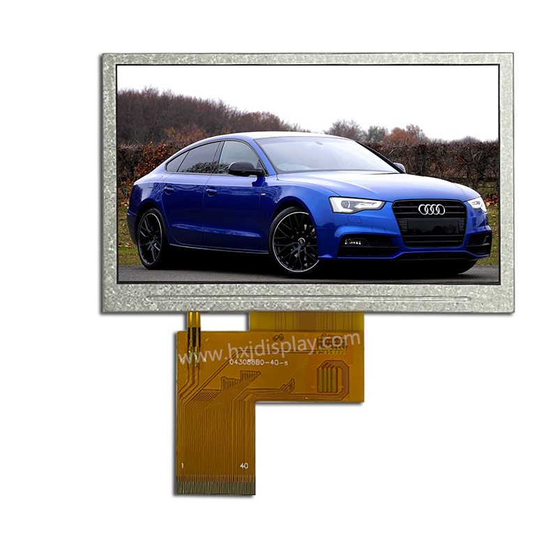 4.3″ IPS 480*272 Driver IC NV3047 40 Pin RGB